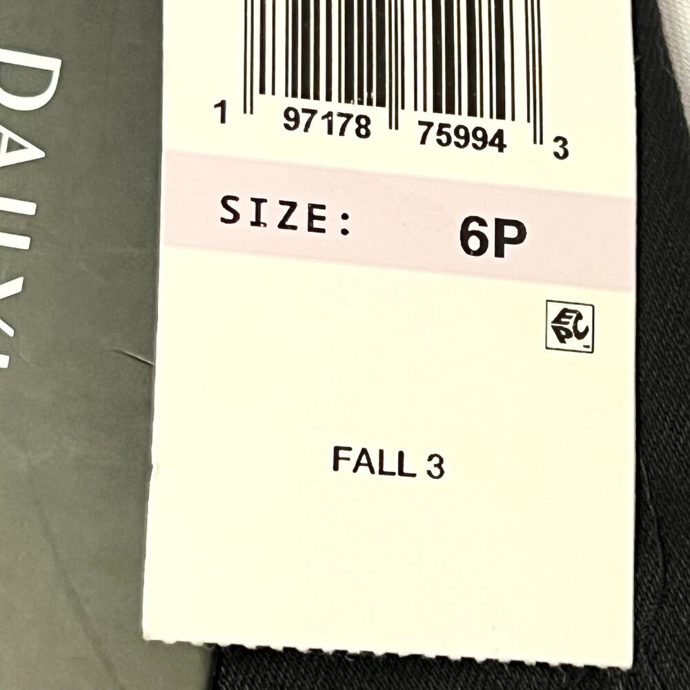 Democracy Ab Solution High Rise Out There Flare Jeans Womens 6P Black NWT - Picture 7 of 12